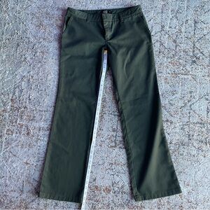 Hurley Olive/Green Straight Leg Pants Size 9
